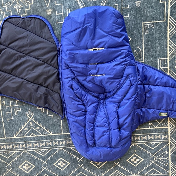 L.L. Bean Blue stroller bunting / stroller sleeping bag - Picture 3 of 3